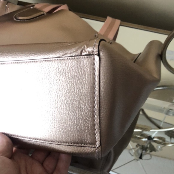 COACH Gold Saddle Large Derby Bag - Picture 10 of 12